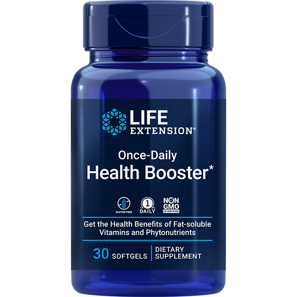 Once-Daily Health Booster softgels Life Extension - Nutrigeek
