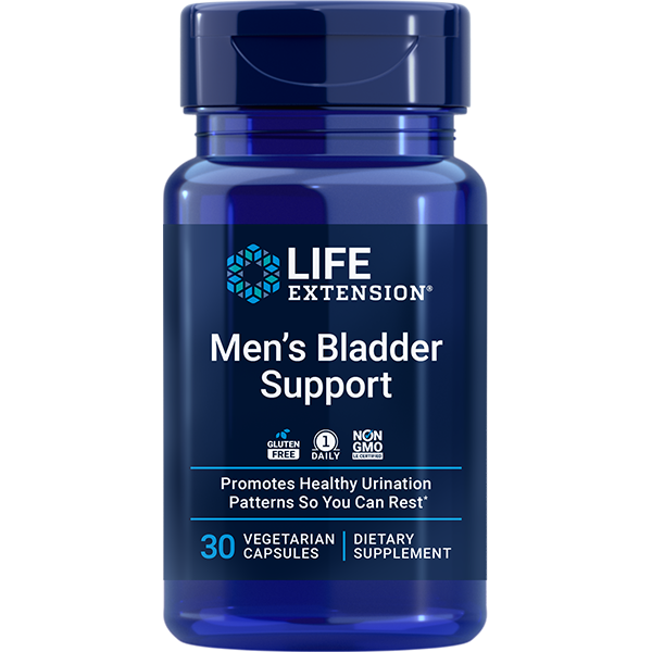 Men's Bladder Support 30 capsules Life Extension - Nutrigeek