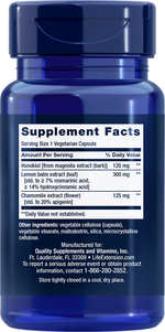 Herbal Sleep PM 30 capsules Life Extension - Nutrigeek