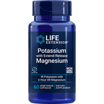 Potassium with Extend-Release Magnesium 60 capsules Life Extension - Nutrigeek