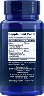 Cortisol-Stress Balance 30 capsules Life Extension - Nutrigeek