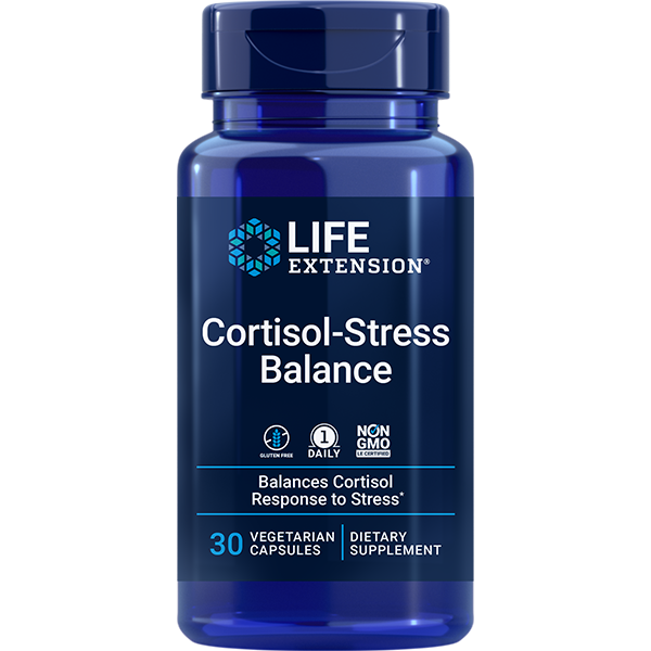 Cortisol-Stress Balance 30 capsules Life Extension - Nutrigeek