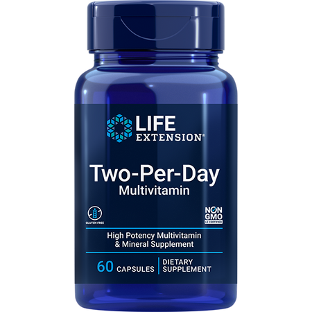 Two Per Day Multivitamin capsules Life Extension - Nutrigeek
