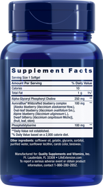 Cognitex® Alpha GPC 30 softgels Life Extension - Nutrigeek