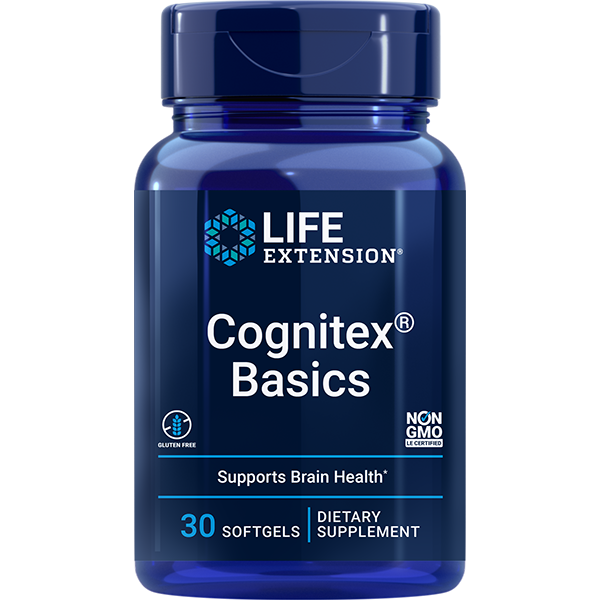 Cognitex® Alpha GPC 30 softgels Life Extension - Nutrigeek
