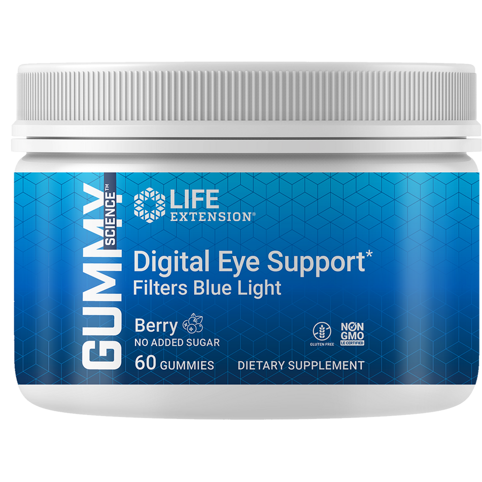 Gummy Science™ Digital Eye Support (Berry) 60 gummies Life Extension - Nutrigeek