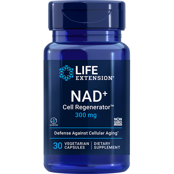 NAD+ Cell Regenerator™ 300 mg 30 capsules Life Extension - Nutrigeek