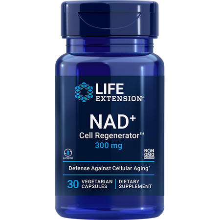 NAD+ Cell Regenerator™ 300 mg 30 capsules Life Extension - Nutrigeek