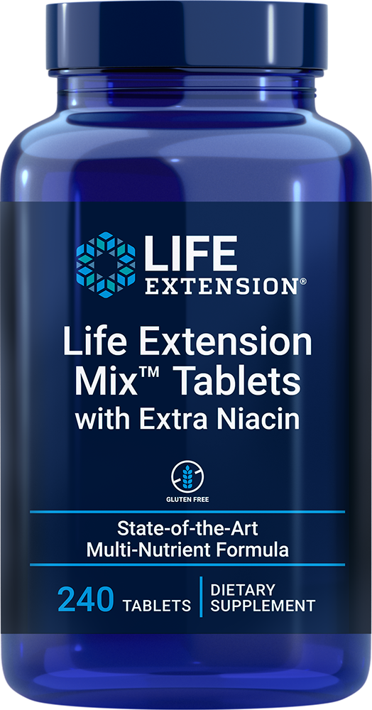 Life Extension Mix™ with Extra Niacin 240 tablet Life Extension - Nutrigeek