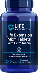 Life Extension Mix™ with Extra Niacin 240 tablet Life Extension - Nutrigeek