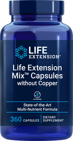 Life Extension Mix™ without Copper 360 capsules Life Extension - Nutrigeek