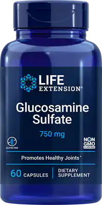 Glucosamine Sulfate 750 mg 60 capsules Life Extension - Nutrigeek
