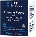 Immune Packs with Vitamin C & D, Zinc and Probiotic 30 packets Life Extension - Nutrigeek