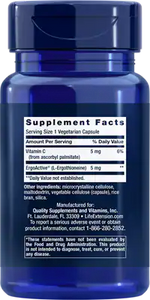 Essential Youth L-Ergothioneine 5 mg 30 capsules Life Extension - Nutrigeek
