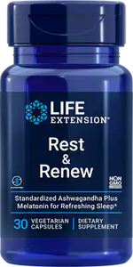 Rest & Renew 30 capsules Life Extension - Nutrigeek