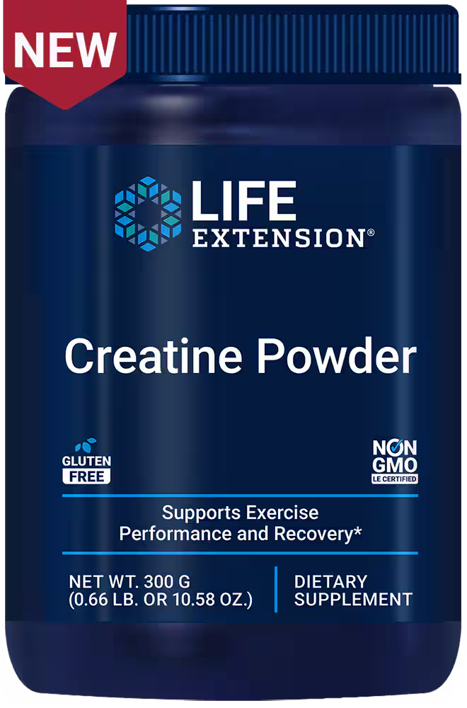 Creatine Powder 10.58 OZ (300G) powder Life Extension