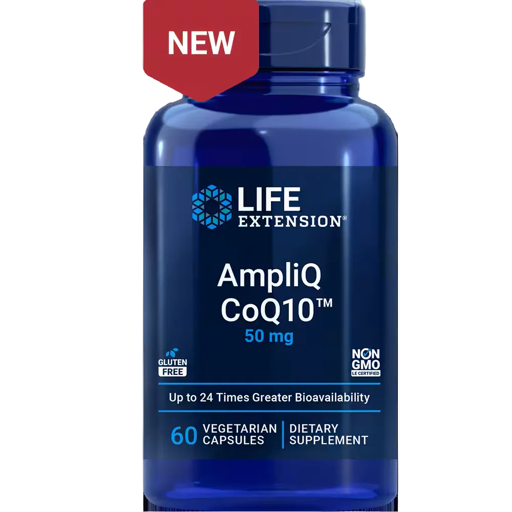 AmpliQ CoQ10™ 50 mg 60 capsules Life Extension