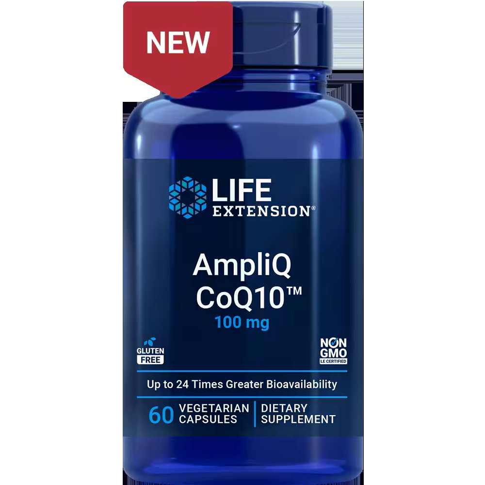 AmpliQ CoQ10™ 100 mg 60 capsules Life Extension
