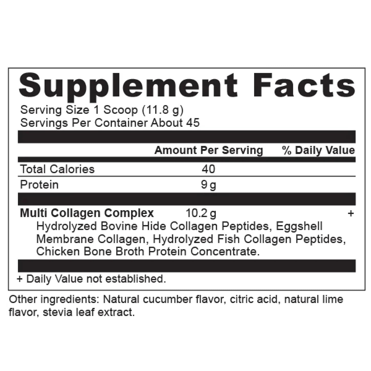Multi Collagen Protein 45 Serving Ancient Nutrition - Nutrigeek