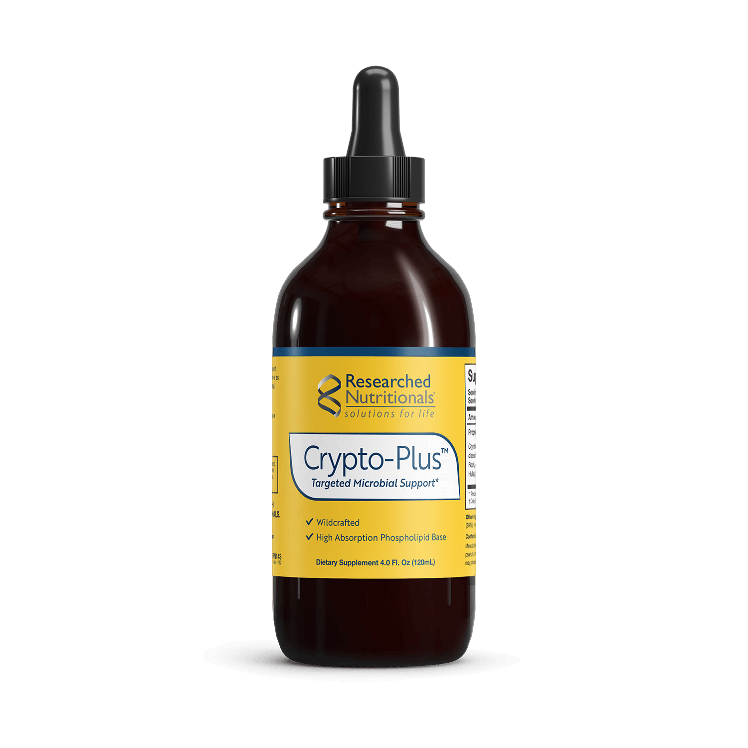 Crypto-Plus™ 4 Fl. Oz. (120ml) Researched Nutritionals - Nutrigeek