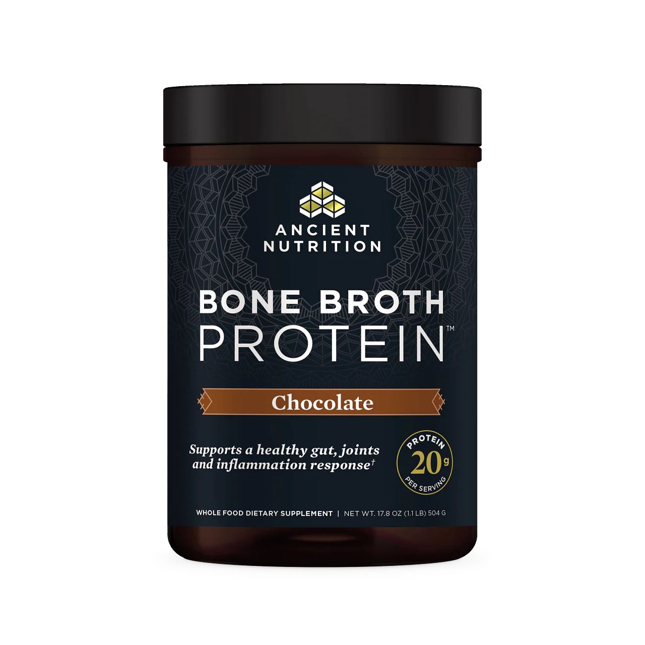 Bone Broth Protein Powder 20 Serving Ancient Nutrition