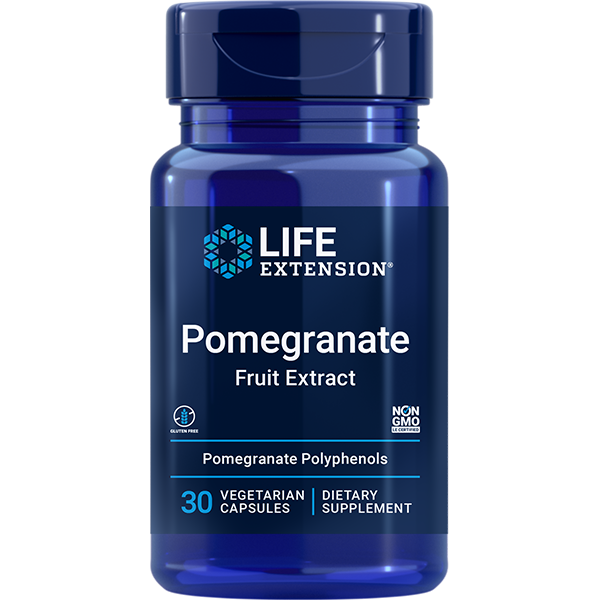 Pomegranate Fruit Extract 30 capsules Life Extension - Premium Vitamins & Supplements from Life Extension - Just $15.99! Shop now at Nutrigeek