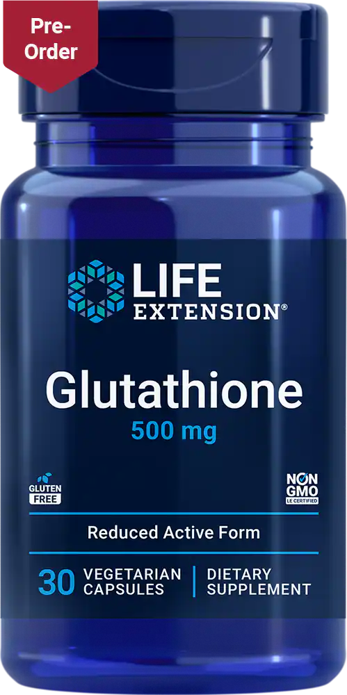 Glutathione 500 mg 30 capsules Life Extension - Nutrigeek