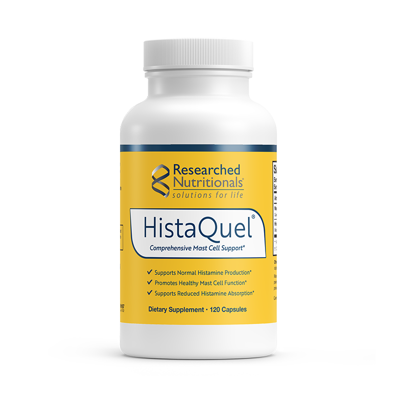 HistaQuel® 120 capsules Researched Nutritionals - Nutrigeek