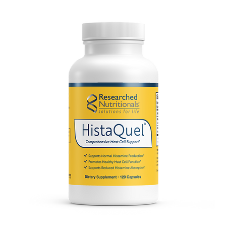 HistaQuel® 120 capsules Researched Nutritionals - Nutrigeek