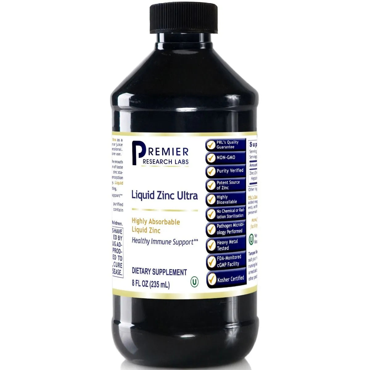 Liquid Zinc Ultra 8 fl oz (235 mL) Premier Research Labs