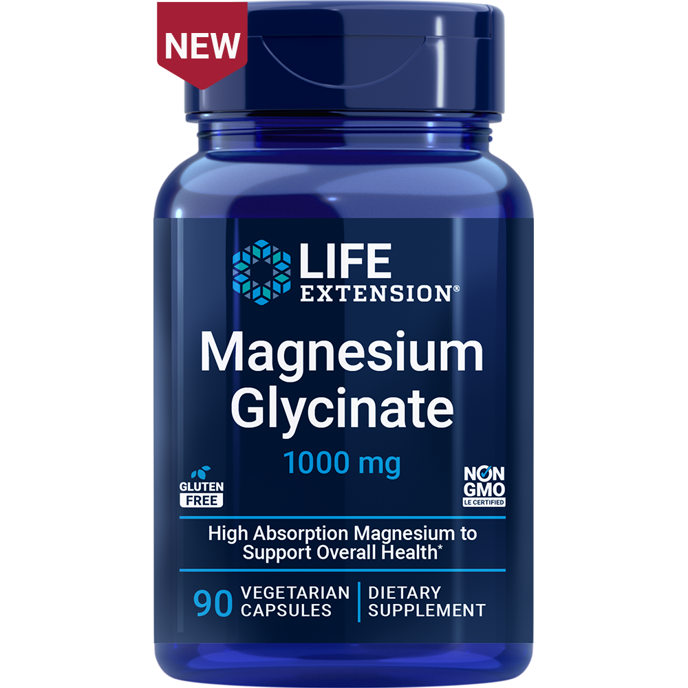Magnesium Glycinate 90 capsules Life Extension