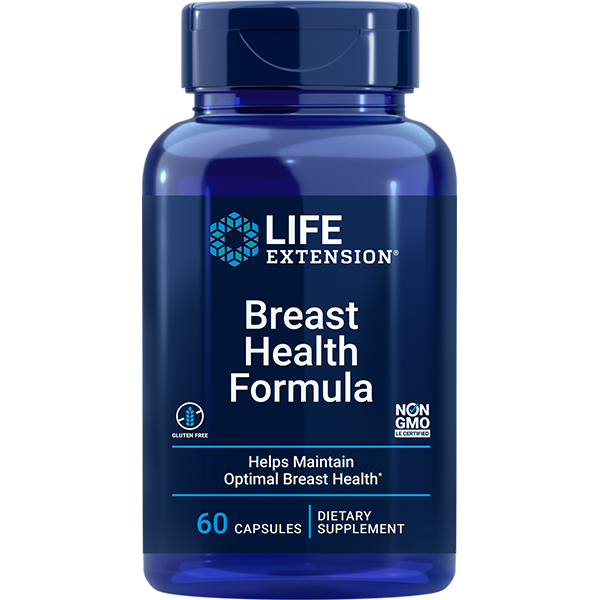 Breast Health Formula 60 capsules Life Extension - Premium Vitamins & Supplements from Life Extension - Just $26.99! Shop now at Nutrigeek