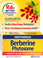 Berberine Phytosome 60 capsules Enzymedica - Nutrigeek