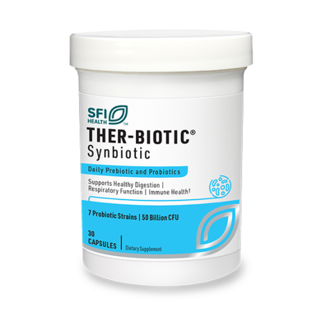 Ther-Biotic® Synbiotic 50 Billion CFU capsules Klaire Labs - Premium Vitamins & Supplements from Klair Labs - Just $49.99! Shop now at Nutrigeek