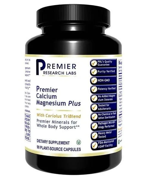 Calcium Magnesium Plus Capsules Premier Research Labs