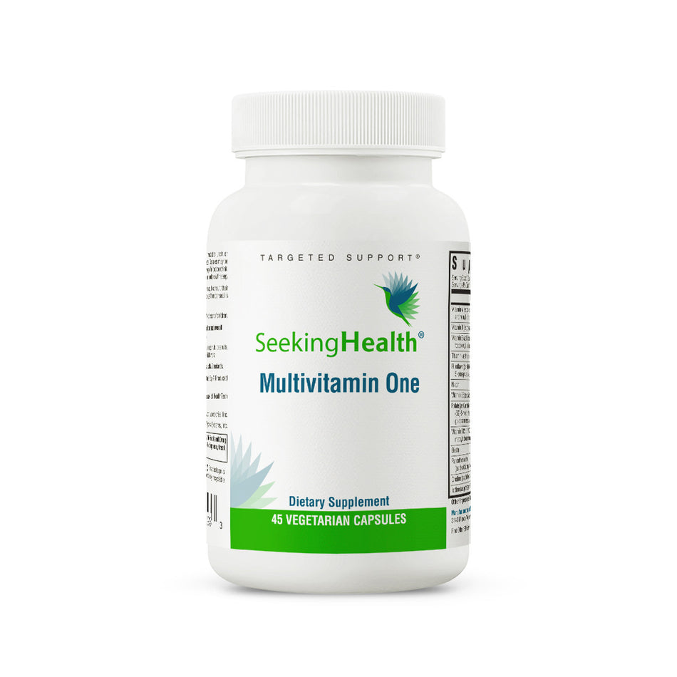 Multivitamin One 45 capsules Seeking Health - Nutrigeek