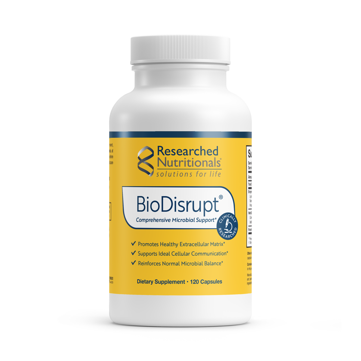 BioDisrupt® 120 capsules Researched Nutritionals - Nutrigeek