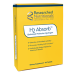 H2 Absorb™ 60 tablets Researched Nutritionals - Nutrigeek