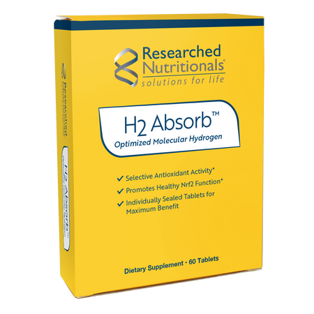 H2 Absorb™ 60 tablets Researched Nutritionals - Nutrigeek