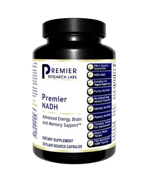 NADH 30 capsules Premier Research Labs