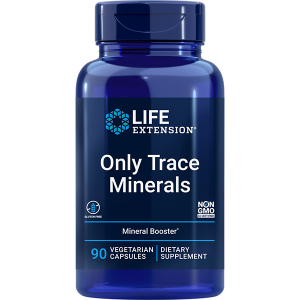 Only Trace Minerals 90 capsules Life Extension - Premium Vitamins & Supplements from Life Extension - Just $11.99! Shop now at Nutrigeek