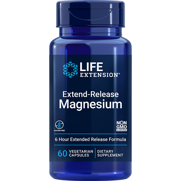 Extend-Release Magnesium 60 capsules Life Extension - Premium Vitamins & Supplements from Life Extension - Just $9.99! Shop now at Nutrigeek