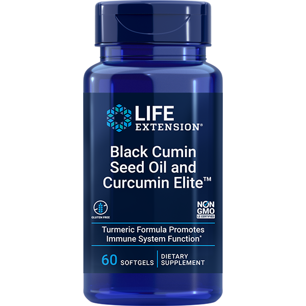 Black Cumin Seed Oil and Curcumin Elite™ Turmeric Extract 60 Softgels Life Extension - Premium Vitamins & Supplements from Life Extension - Just $24.99! Shop now at Nutrigeek