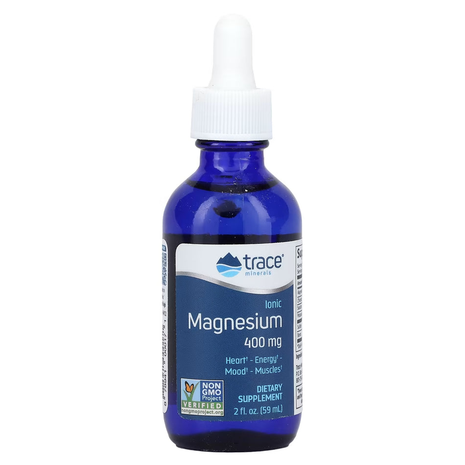 Magnesium Liquid Ionic  - 400mg Trace Minerals Research