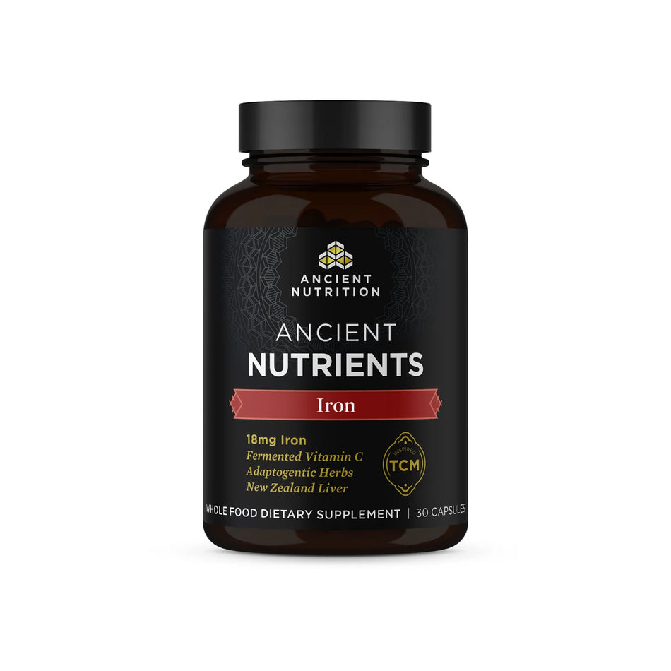 Iron 18mg 30 capsules Ancient Nutrition