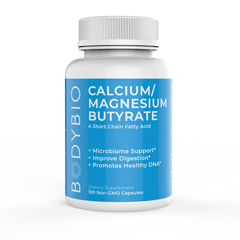 Calcium / Magnesium Butyrate Capsules BodyBio - Nutrigeek
