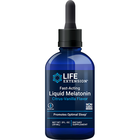 Fast-Acting Liquid Melatonin (Citrus-Vanilla) 3 mg 60 ml Life Extension - Premium Vitamins & Supplements from Life Extension - Just $9.99! Shop now at Nutrigeek