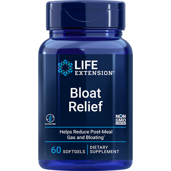 Bloat Relief 60 softgels Life Extension - Premium Vitamins & Supplements from Life Extension - Just $26.99! Shop now at Nutrigeek
