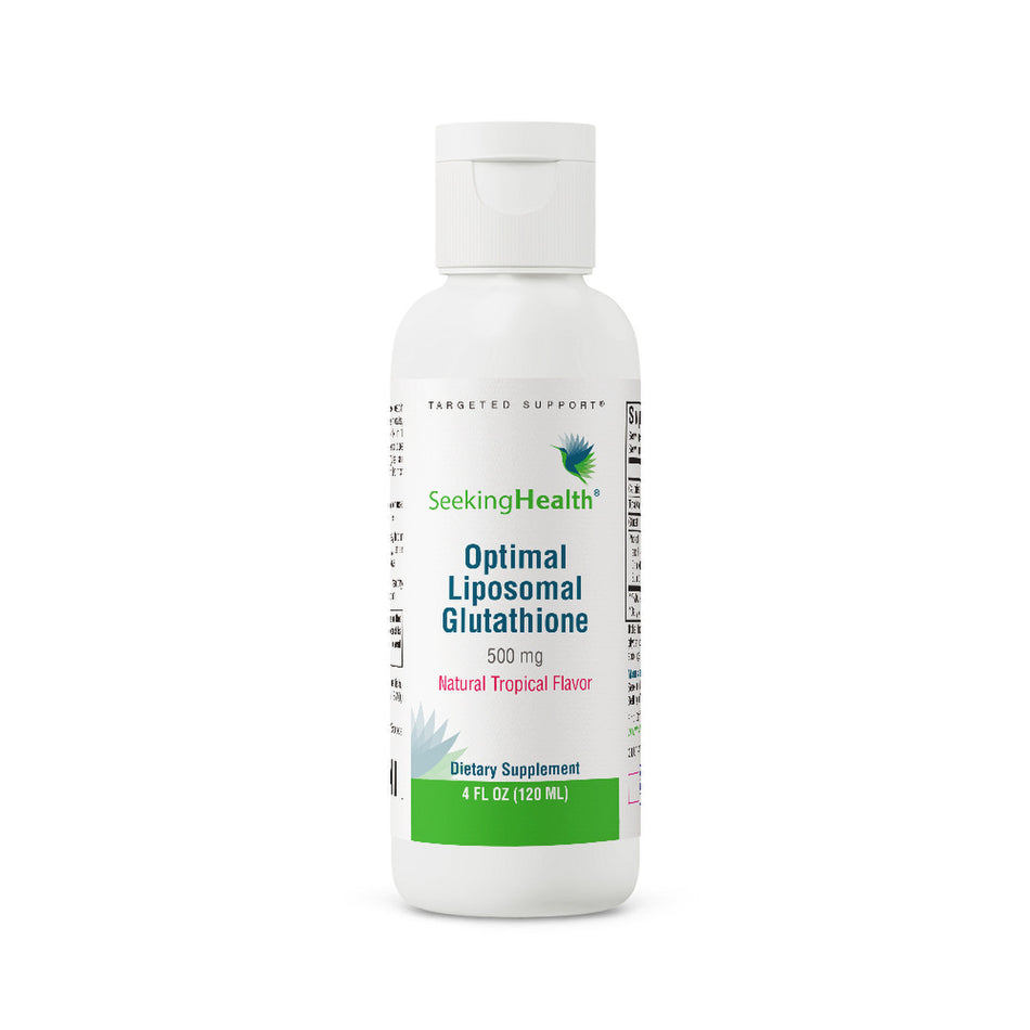 Optimal Liposomal Glutathione Original Mint 4 Ounces (120ml) Seeking Health - Premium Vitamins & Supplements from Seeking Health - Just $62.95! Shop now at Nutrigeek