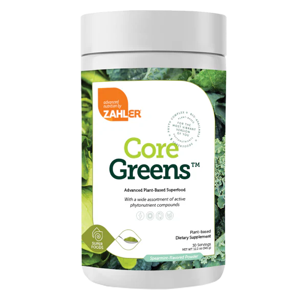 Core Greens Powder 12.2 oz (345 g) 30 Servings Zahler